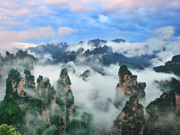 장가계 4/5일 #대구출발 #노팁노옵션 #티웨이항공 #정5성호텔 #과일바구니서비스