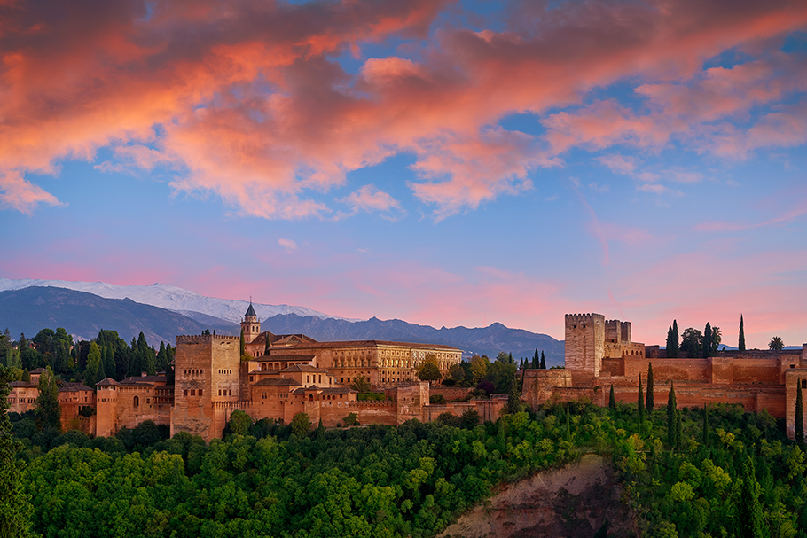 [스페인일주 9일][허니문]+공항픽업/가이드투어/알함브라궁전